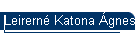 Leirern Katona gnes