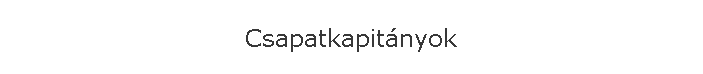 Csapatkapitnyok